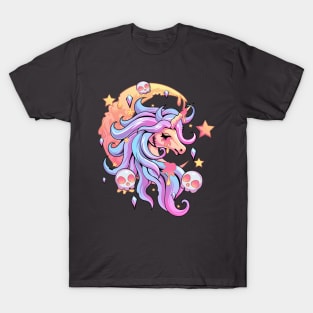 Pastel Goth Unicorn T-Shirt